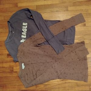 Two Women's Thermals Size Medium